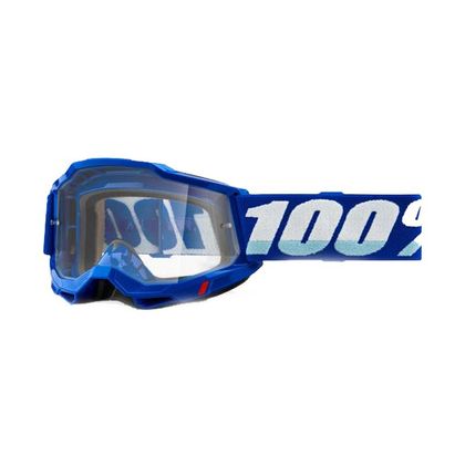 Gafas de motocross 100% ACCURI 2 OTG - BLUE - CLEAR 2022