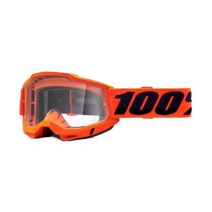 Gafas de motocross 100% ACCURI 2 OTG - ORANGE - CLEAR 2022