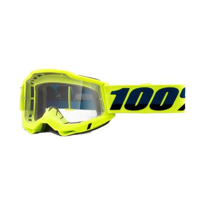 Gafas de motocross 100% ACCURI 2 OTG - YELLOW - CLEAR 2022