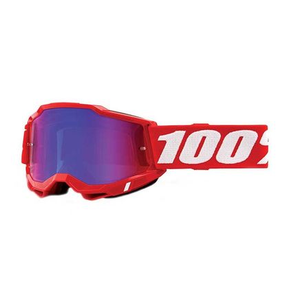 Gafas de motocross 100% ACCURI 2 - RED - IRIDIUM BLUE RED 2022 Ref : CE0858 / NPU 