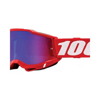 Gafas de motocross 100% ACCURI 2 - RED - IRIDIUM BLUE RED 2022