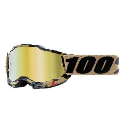 Gafas de motocross 100% ACCURI 2 - TARMAC - IRIDIUM GOLD 2021 Ref : CE0856 / NPU 