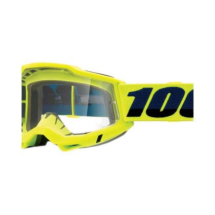 Gafas de motocross 100% ACCURI 2 - YELLOW - CLEAR 2022