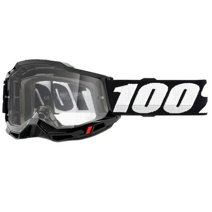 Gafas de motocross 100% ACCURI 2 OTG - BLACK - CLEAR 2022