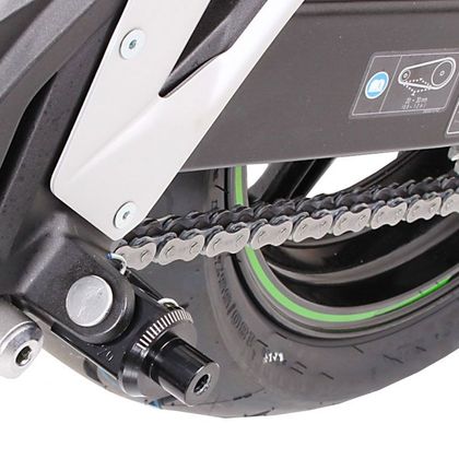 Adaptateur repose pied Puig Pilote pour repose-pieds PUIG - Noir