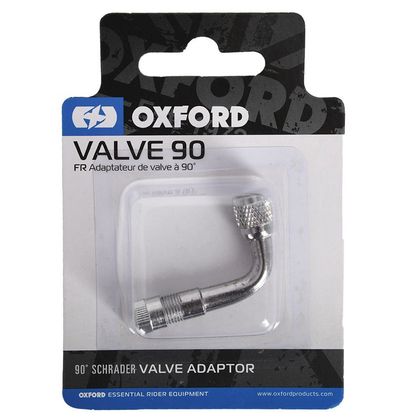 Adaptateur Oxford pour valve coudés 90° universel - Gris