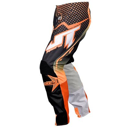 Pantalon cross JT Racing HYPERLITE VOLTAGE - NOIR/ORANGE/BLANC 