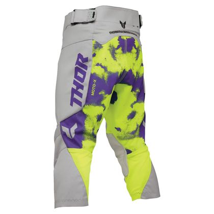 Pantalon cross Thor LAUNCH BLEACH - ENFANT - Gris / Jaune