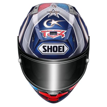 Shoei X-SPR PRO - TOPRAK Integraalhelm - Grijs / Blauw