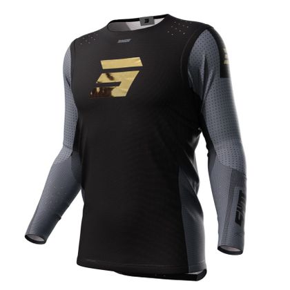 Camiseta de motocross Shot AEROLITE - HONOR 2024 - Negro / Amarillo Ref : SO2503-C186 