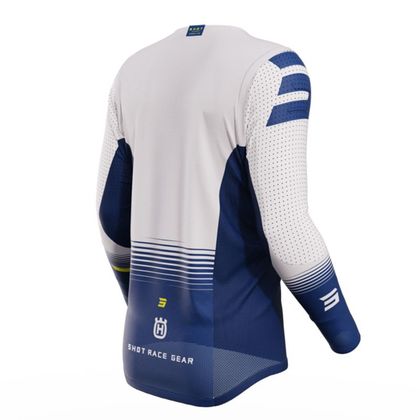 Camiseta de motocross Shot AEROLITE - HUSQVARNA LIMITED EDITION 2023 - Azul