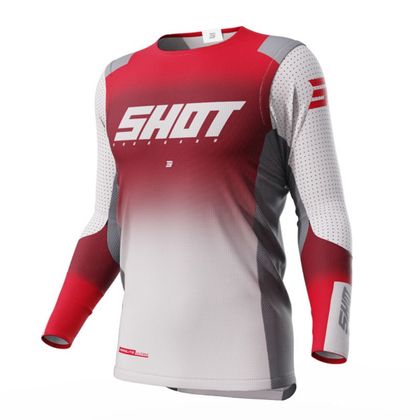 Camiseta de motocross Shot AEROLITE - ULTIMA 2023 - Rojo Ref : SO2373 