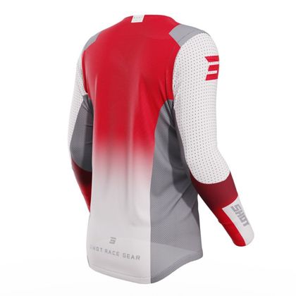 Camiseta de motocross Shot AEROLITE - ULTIMA 2023 - Rojo