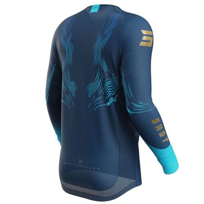 Maillot cross Shot AEROLITE VOLT 2026 - Bleu