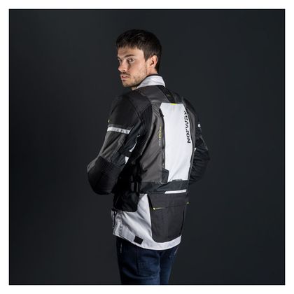 Veste Moto LS2 NORWAY - Noir / Jaune