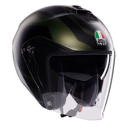 Casque AGV IRIDES - SAKAI - Vert / Noir