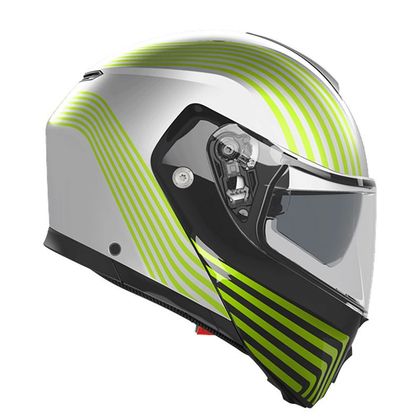 AGV STREETMODULAR - ISEO Modulaire helm - Wit / Geel