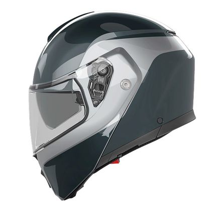 Casque modulable AGV STREETMODULAR - LEVICO - Gris / Gris