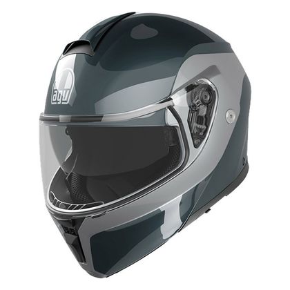 Casque modulable AGV STREETMODULAR - LEVICO - Gris / Gris Ref : AG1010 