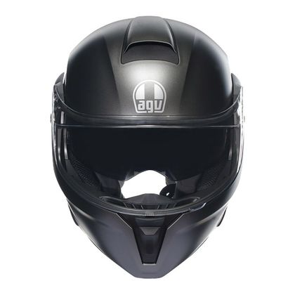 Casque modulable AGV STREETMODULAR - MATT - Gris / Blanc