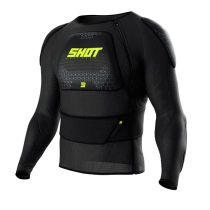 Gilet de protection Shot AIRLIGHT 2025 - Noir / Jaune Ref : SO2738 