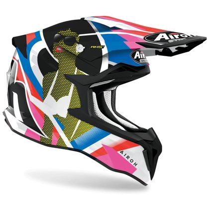 Casque cross Airoh STRYKER - VIEW - GLOSS 2023 - Multicolore