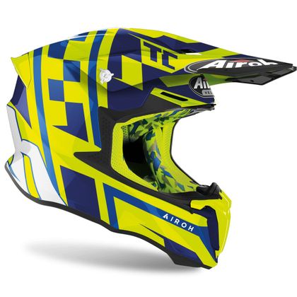 Casco de motocross Airoh TWIST 2.0 - TC 21 - YELLOW GLOSS 2023