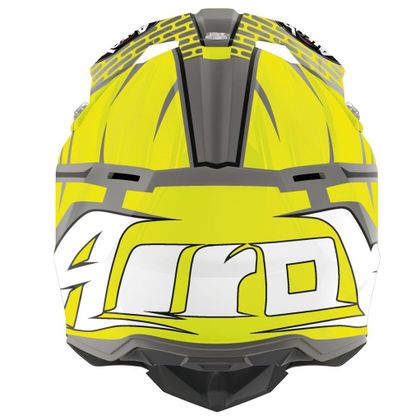 Casque cross Airoh WRAAP - IDOL - YOUTH - Gris
