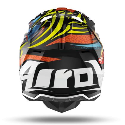 Casco de motocross Airoh WRAAP - LOLLIPOP - GLOSS 2023 - Multicolor