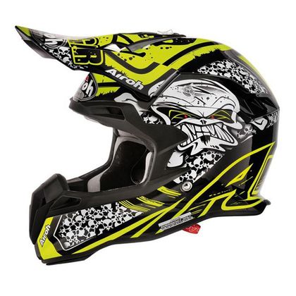 Casque cross Airoh TERMINATOR DANGER  Ref : AR0546 