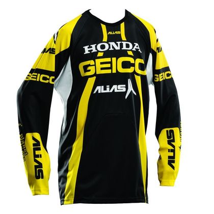 Maillot cross Alias A1 Geico Team jersey yellow black 