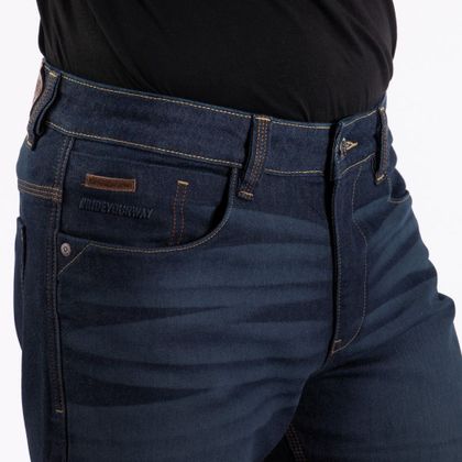 Jean Moto Ixon ALEX COURT - Tapered - Bleu