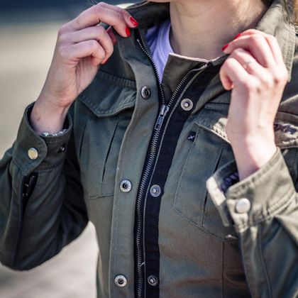 DXR EDLER LADY Motoroverhemd - Groen