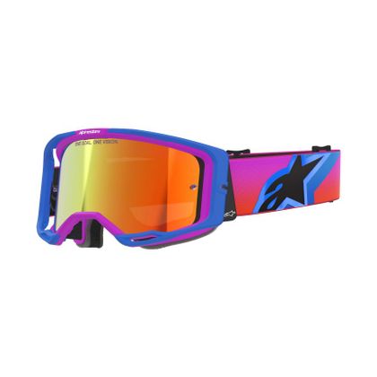 Masque cross Alpinestars VISION 8 CORP IRIDIUM 2026 - Bleu / Violet