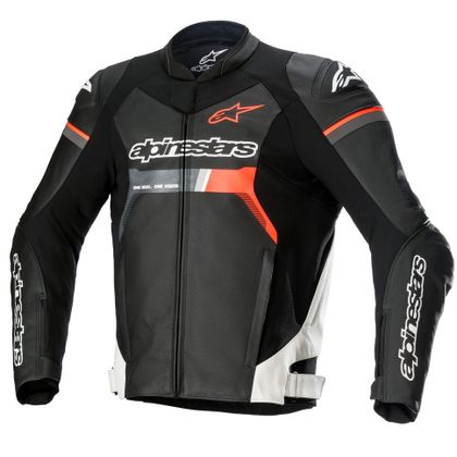 Blouson Alpinestars GP FORCE - Noir / Blanc Ref : AP12670 