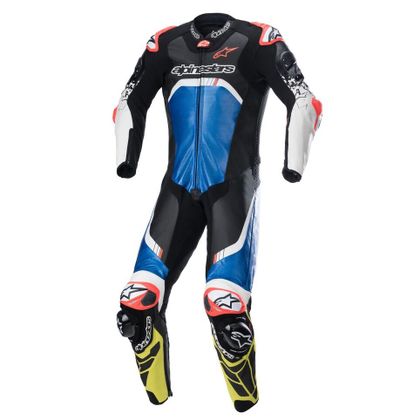 Combinaison Alpinestars GP TECH V4 1 PIECE - Noir / Bleu Ref : AP12676 