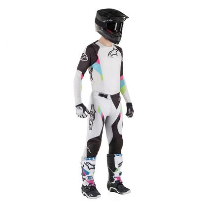 Pantalon cross Alpinestars SUPERTECH COOL GRAY BLACK 2019