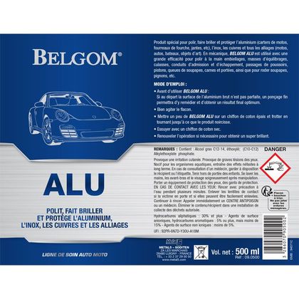 Productos cuidado Belgom ALUMINIUM 250 ML universal