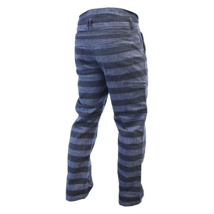 Jean Moto Trilobite PRISON DOUBLELAYER - Regular - Bleu