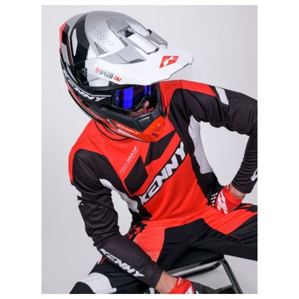 Maillot cross Kenny TRACK 2025 - Rouge
