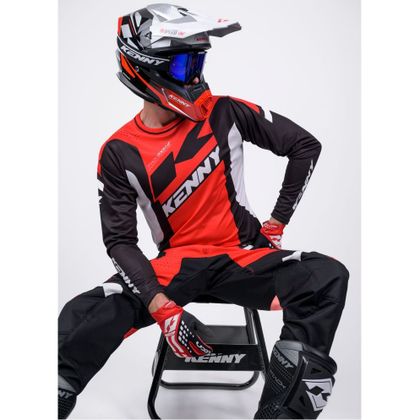 Maillot cross Kenny TRACK 2025 - Rouge