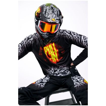 Pull-in TRASH 2025 Cross-Trikot - Schwarz