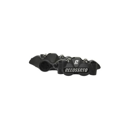 Accossato 108mm forged one-piece radial with ceramic inserts Universal Brake calipers - Black Ref : ACC0086 / PZ004N-ZXC 
