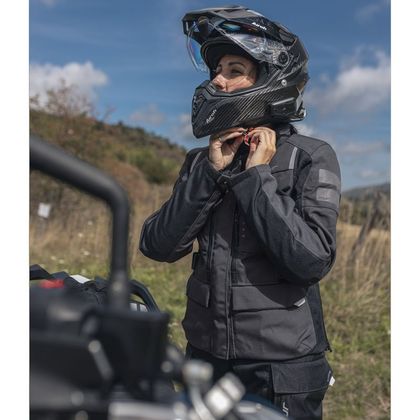 Veste T.UR LAPLAND HYDROSCUD® LADY - Noir / Gris