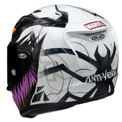 HJC RPHA 12 - ANTI-VENOM II MARVEL Full-face helmet - Black / Pink