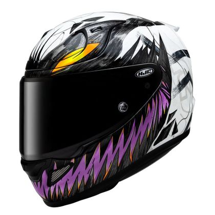 HJC RPHA 12 - ANTI-VENOM II MARVEL Full-face helmet - Black / Pink Ref : HJ1553 