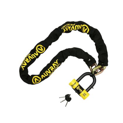 Antivol Auvray CHAINE MOTO XTREM MEDIUM 140 SRA avec bloque disque Universel