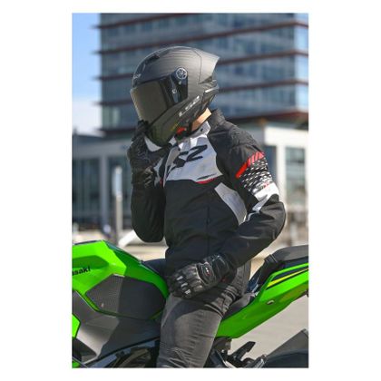 LS2 APEX Motor Vest - Black / White