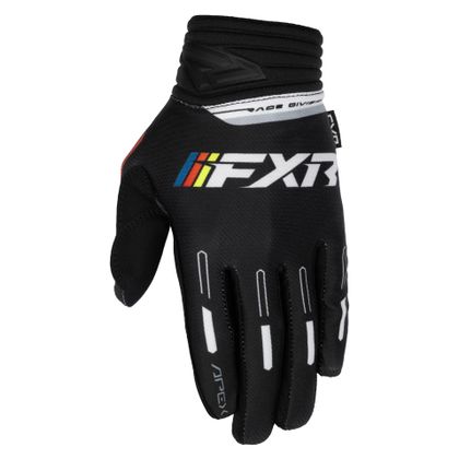 FXR APEX 2026 Cross-Handschuhe - Schwarz / Weiß Ref : FXR1600 
