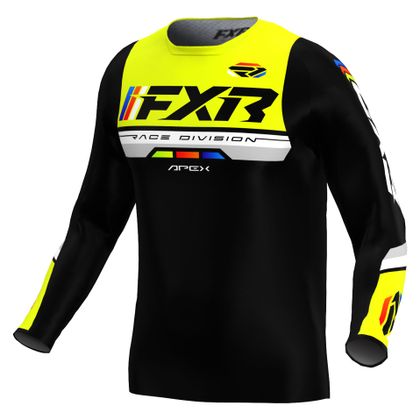 FXR APEX 2026 Cross shirt - Geel / Zwart Ref: FXR1655 